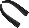 2pc 3D Sun Rain Guard Window Visor Wind Deflector Compatible by GLDIFA