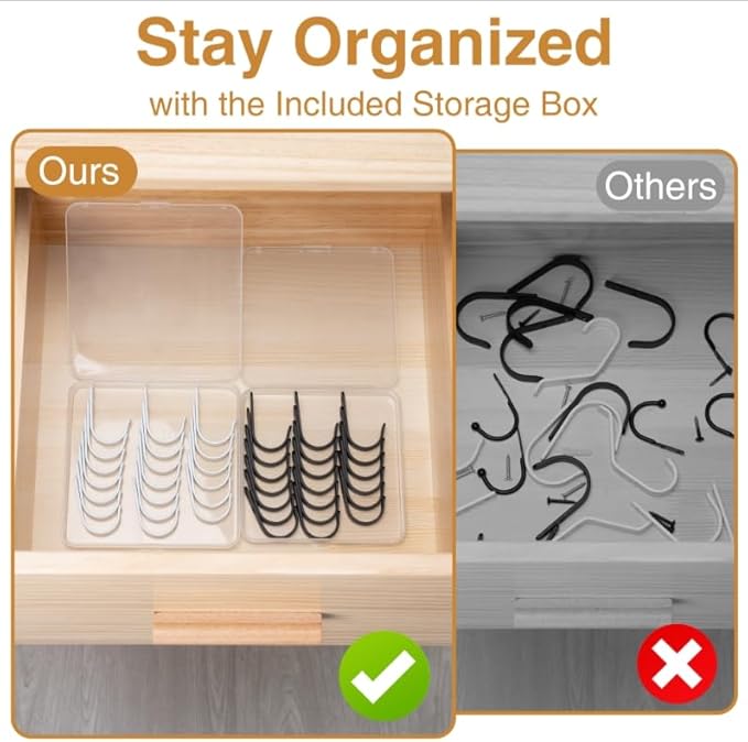 15Pcs Wall Hooks for Bathroom, and Garage - Image 8