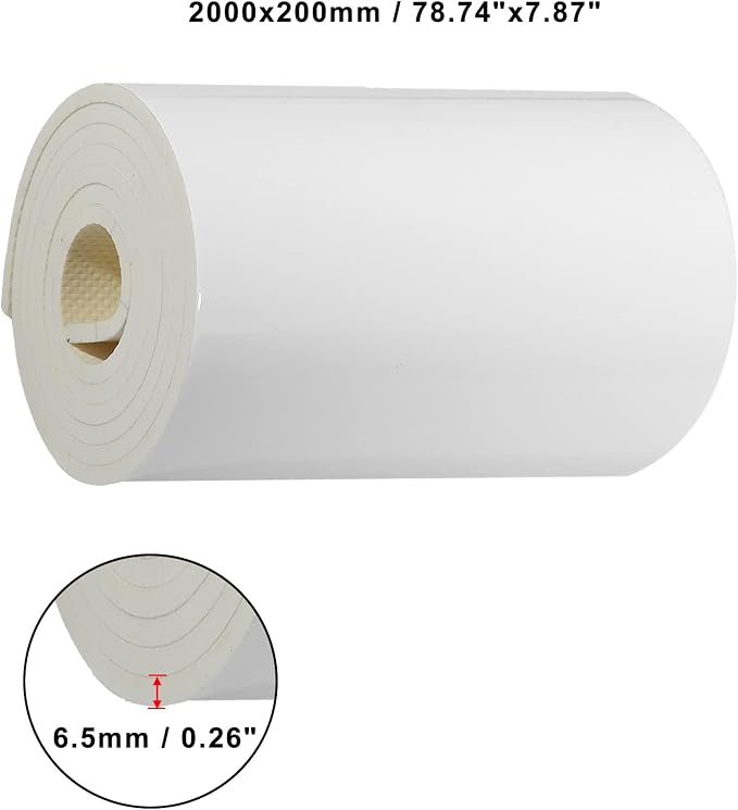 X AUTOHAUX 2000x200x6.5mm Car Garage Wall Guard Door Bumper Universal Protector - Image 3