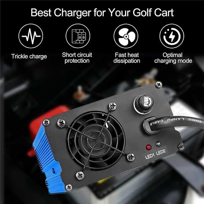 12 Amp 36 Volt Golf Cart Battery Charger - Image 5