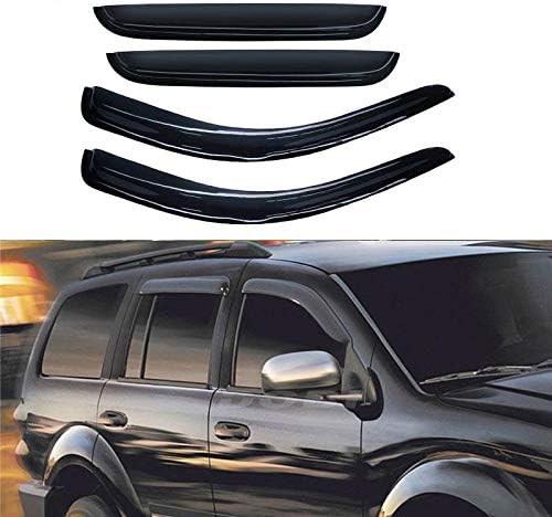 94119 Side Window Wind Deflector, Window Visor fit - Image 2