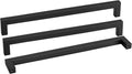 goldenwarm Black Cabinet Pull 45 Pack Matte Black Drawer Hardware Pulls Modern by goldenwarm