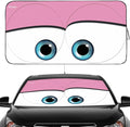 Gven Car Sun Shade Windshield The Original Patented Eyes Pink Car Accessories by Gven