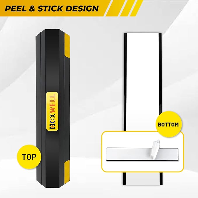 (New Updated 18" 2 Packs Heavy Duty Parking Stopper - Image 3