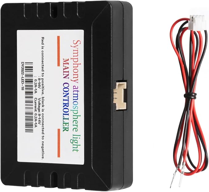 Dreamcolor Acrylic Interior Car LED Strip Light Main Control Module, which fit by MAODANER