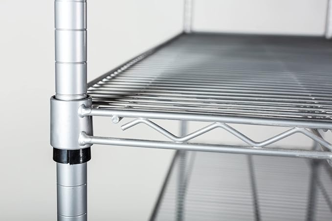 Omega 36" Deep x 72" Wide x 36" High 3 Tier Gray Starter Shelving Unit - Image 6