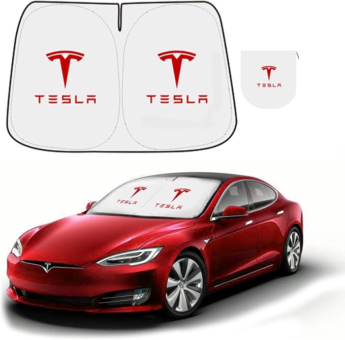 300T Sunshade for Tesla Model Y Model 3, Car Accessories 2025 for Tesla by YOYGAGTeslaAccessories