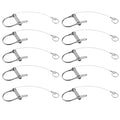 10Pcs Trailer Coupler Pin 5/16x 1-3/4（WxL） Prevents Loss Trailer Hitch Locking by HILILON
