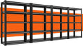 REIBII 40" W Garage Shelving, Heavy Duty Storage Shelves Load 2500LBS, 5-Tier by REIBII