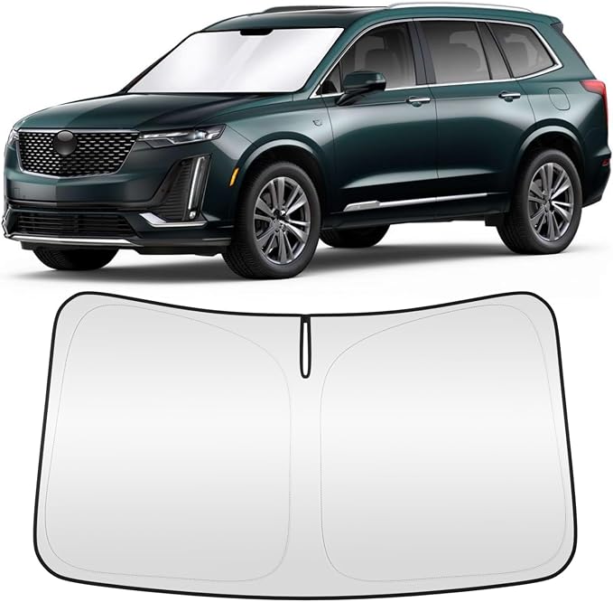 Windshield Sun Shade for for Cadillac XT6 2020-2025 4-Layer Front Window Shade by ZSLTCL