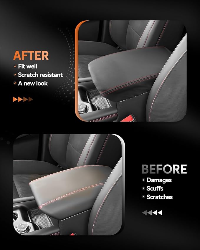 CDEFG for 2025 Ford Explorer Center Console Cover Armrest Box Cover for - Image 3