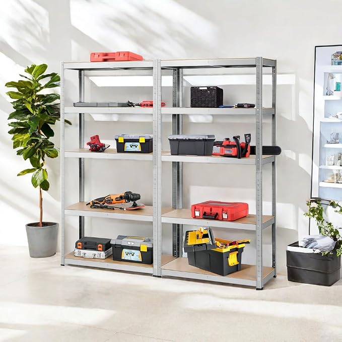 ERGOMASTER 5 Tiers Steel Shelves by ERGOMASTER