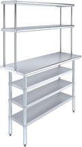 Amgood 18" x 48" Stainless Steel Work Table by AmGood