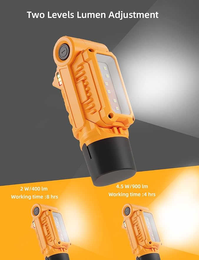 VTEK Rechargeable LED Work Light - Image 3
