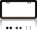 Gay Pride License Plate Frame LGBTQ License Plate Frames Personalise Stainless by HOWKWAWY