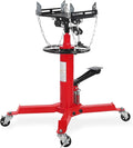 Transmission Jack with 2 Stage Hydraulic Ram, 1322 LBS Hydraulic Telescoping by Curtainboro