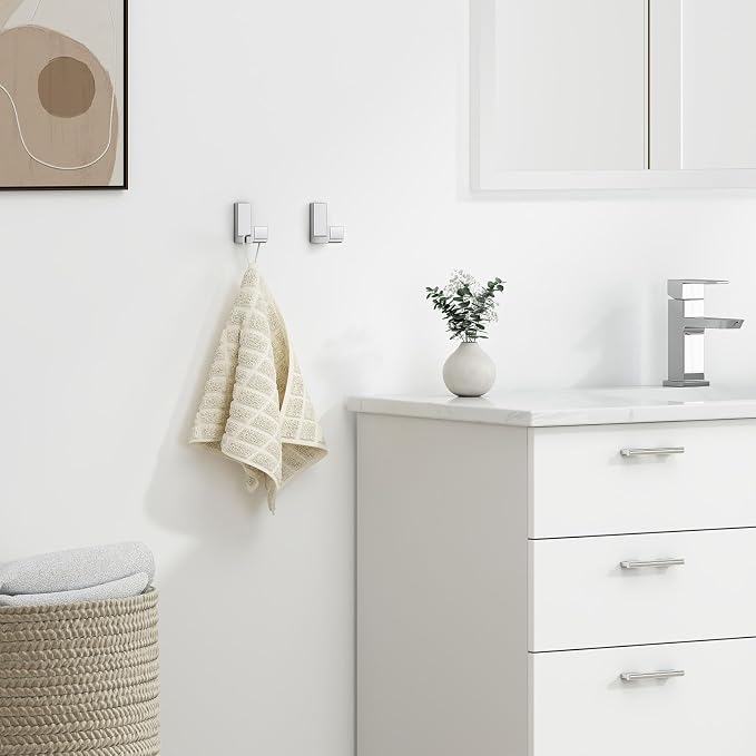 Angle Simple Towel Hooks, SUS 304 Stainless Steel Robe Coat Hooks - Image 2