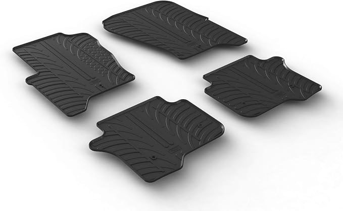 Gledring USA Custom Fit All-Weather Rubber Floor mats Compatible by GledringUSA