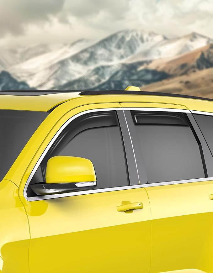 in-Channel Window Rain Guards Fit - Image 2