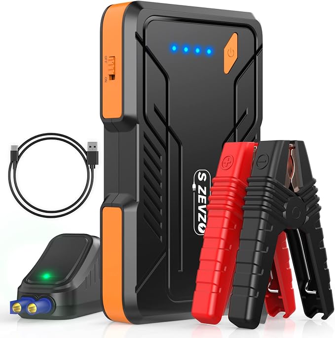 S ZEVZO Jump Starter 1000A Peak Portable Jump Starter by SZEVZO