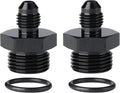 4AN Male Flare to 8AN ORB O-ring Boss Fuel Pump Rail Adapter Fitting Aluminum by Podavelle
