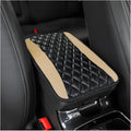 Car Center Console Cushion Pad, Universal Leather Waterproof Armrest Seat Box by Moly+Magnolia