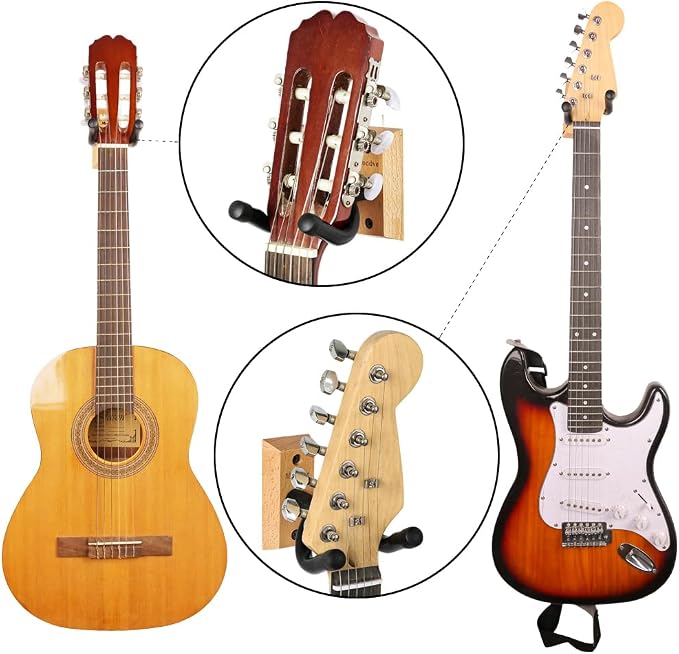 Guitar Wall Mount Hanger, Guitar Hook Holder Stand - Image 4