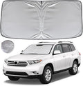 KAYZT Windshield Sun Shade for 2008-2013 Toyota Highlander Foldable Sunshade by KAYZT