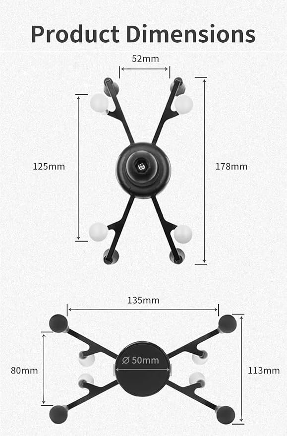 Strg Car Tablet Mount with Suction Cup Mount Base - Image 2