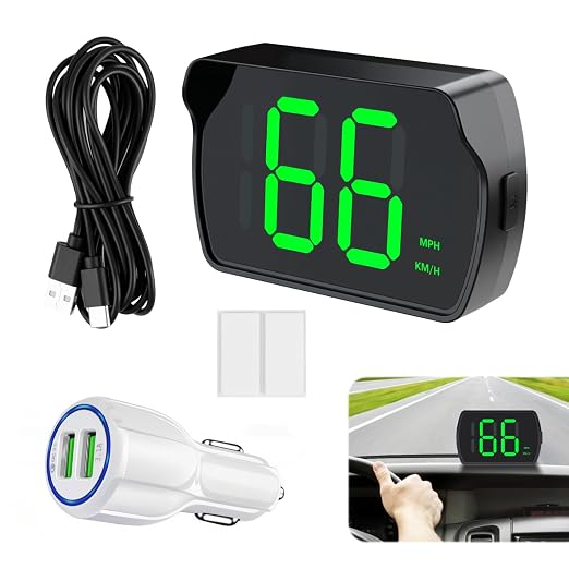 GPS Digital Speedometer for Car MPH, Universal HUD Speed Meter - Image 7
