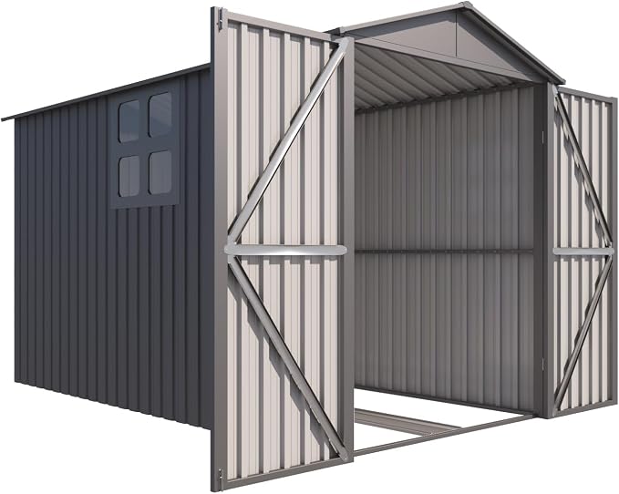 Motorcycle Steel Storage Shed - Image 7
