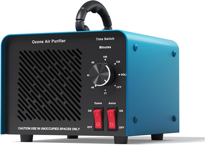 120, 000mg/h 0zone Generator High Capacity Ozone Machine & Negative Ion Air by Weonlydohigh-end