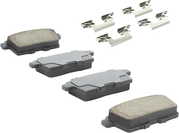 Premium Ceramic Rear Brake Pads Compatible - Image 2