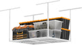 3 x 4FT Overhead Garage Storage Rack, Adjustable Ceiling Storage Racks by SoyweyDirect