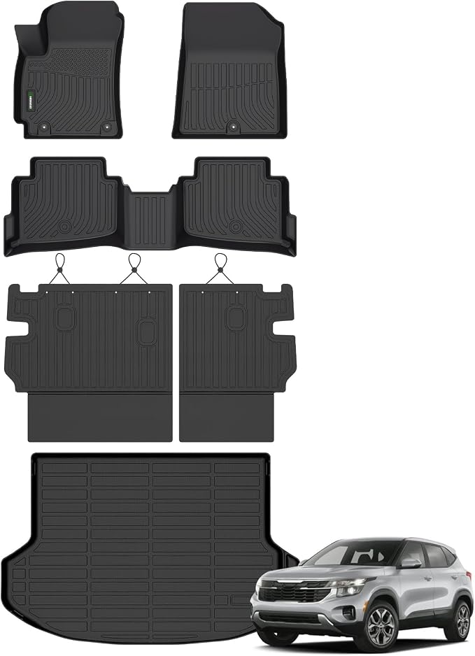 ANBINGO® Floor Mats & Backseat Cargo Liner by ANBINGO