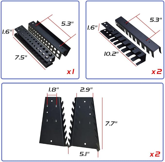 JZD Steel Wall Mount Storage Cabinet System - Image 7