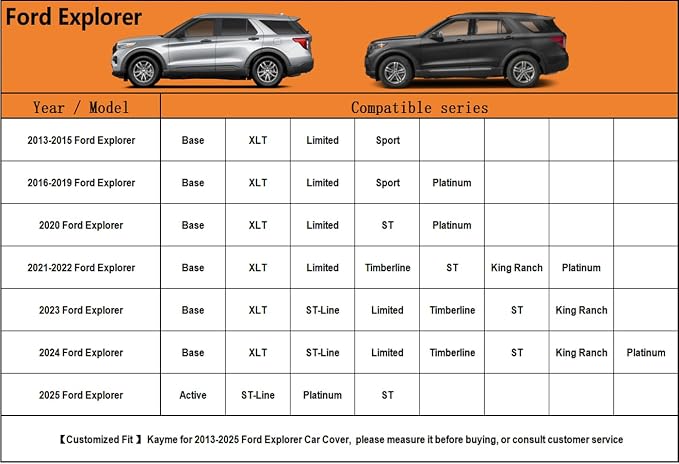 Kayme 6 Layers SUV Car Cover Custom Fit - Image 6