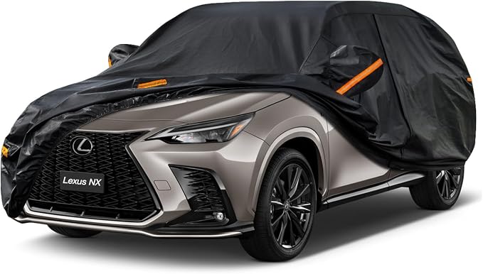 Kayme 7 Layers SUV Car Cover Custom Fit Lexus NX 300 350 Waterproof All Weather by kayme