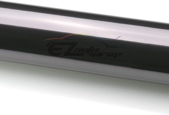 EZAUTO WRAP Free Tool Kit 12"x360" Glossy Light Black Smoke Headlight Taillight - Image 2