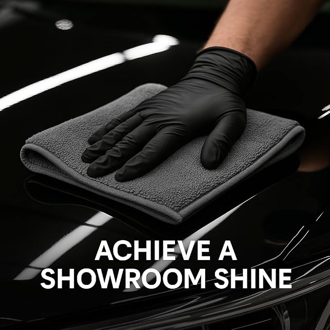 3 Pack Reusable Pak Details Micro Fiber Towels Car Detailing | 16x16 - Image 6