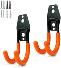 2 Pack Garage Storage Utility Hooks，Garage Garden Tool Organizer，Steel Wall by GeeWatom