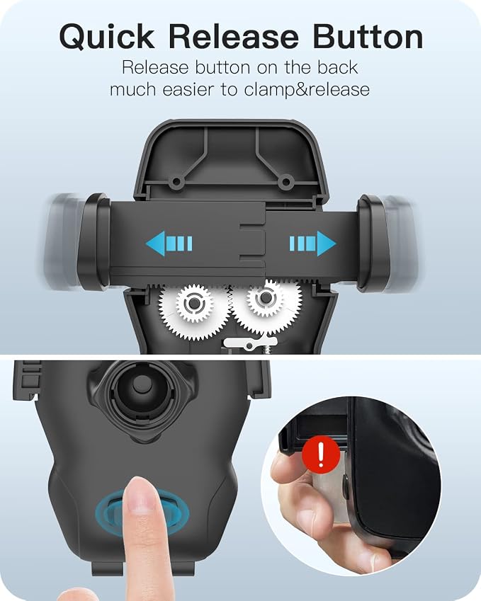 APPS2Car Phone Holder for Car Windshield/Dashboard/Window, Cell Phone Mount for - Image 3