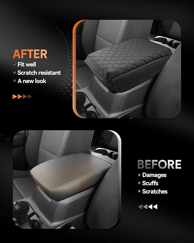 CDEFG for Chevrolet Colorado 2023-2025 2026 Center Console Cover Armrest Box - Image 3