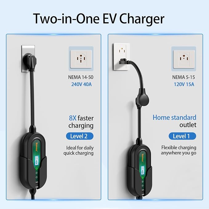 Romaa Level 2 EV Charger Portable Level 2 - Image 3
