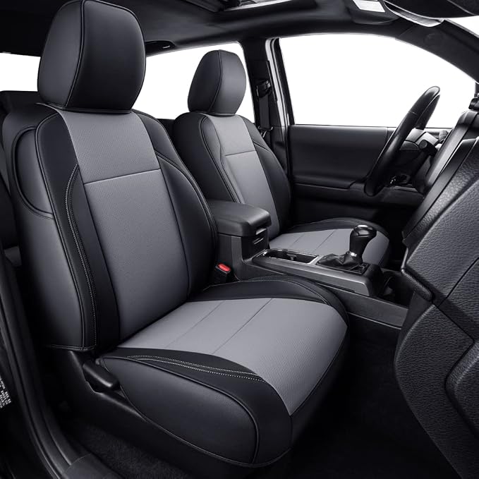 LUCKYMAN CLUB Tacoma Custom Fit Seat Covers by LUCKYMANCLUB