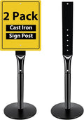 Parking Sign Stand with Base by OUTNEE
