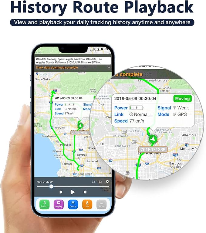 SinoTrack GPS Tracker Device for Vehicles, Vehicle Device No Monthly Fee - Image 4
