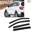 94376 Side Window Wind Deflector, Window Visor fit by Puermto