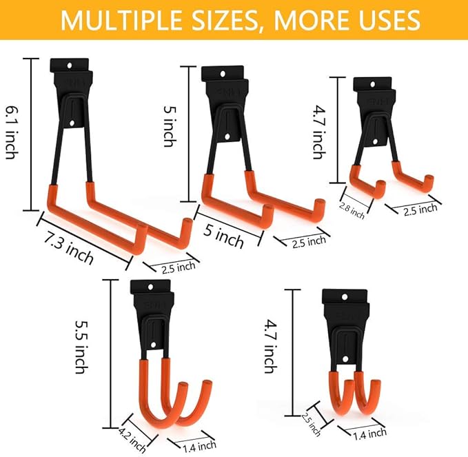 Intpro Slatwall Hooks Slatwall Accessories Utility Hooks Garage Storage Tool - Image 3