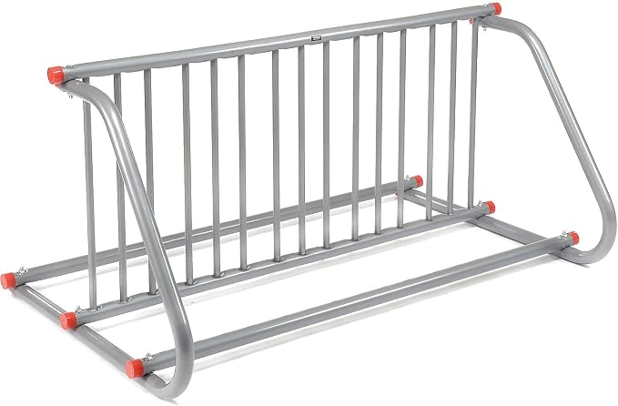 Global Industrial 59-3/4"L Grid Bike Rack, Double Sided, Powder Coated Steel by GlobalIndustrial